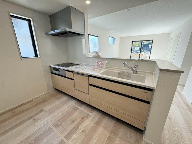  For.M Iーフォルムー小倉南区長行西1丁目2期　【小倉南区　新築戸建て】のキッチン|機能的なシステムキッチン♪【小倉南区　新築戸建て】 