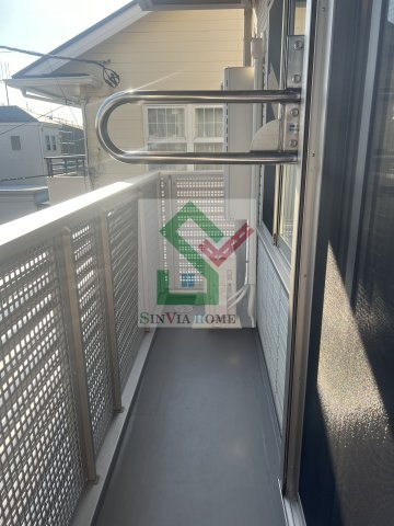 ヒルズ大泉学園のバルコニー