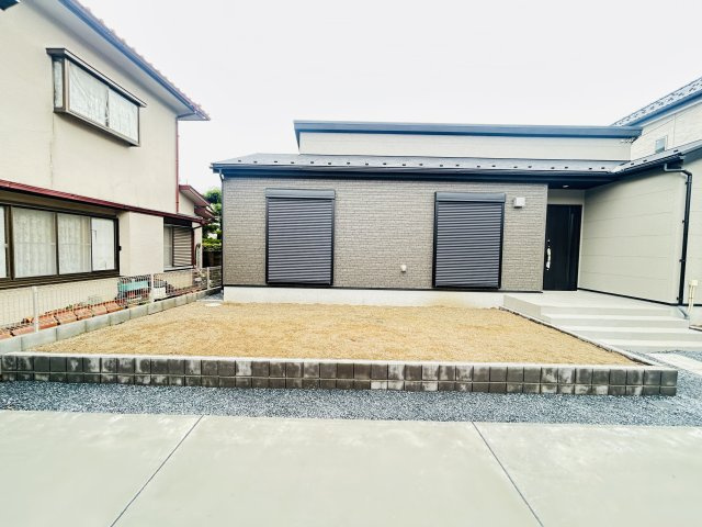 新築　前橋市下石倉町1期　LIGNAGE　１号棟の庭|前橋市下石倉町1期　LIGNAGE　１号棟
