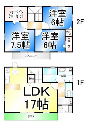 パストラルコートの間取り