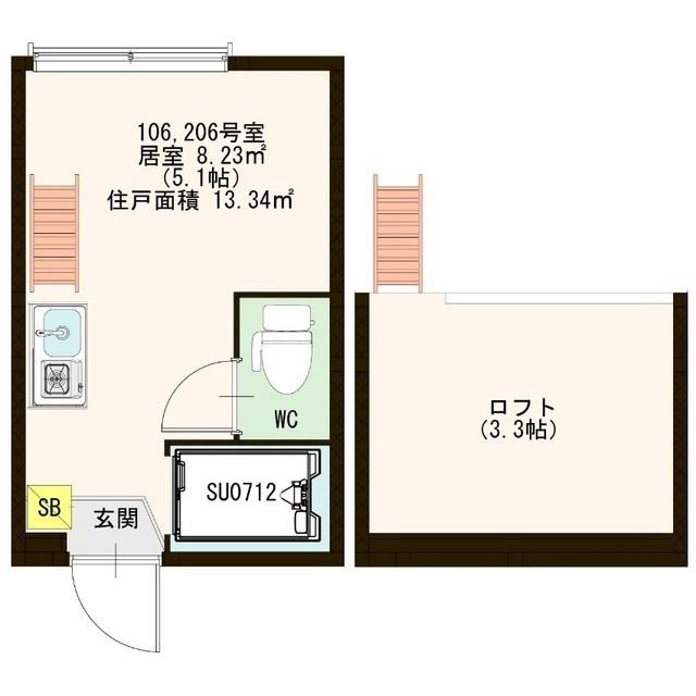 アーバンセントリックの間取り