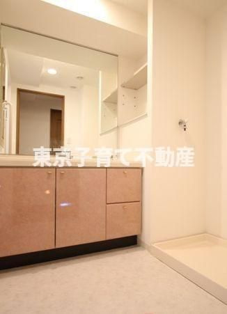 本駒込Kマンションの洗面所
