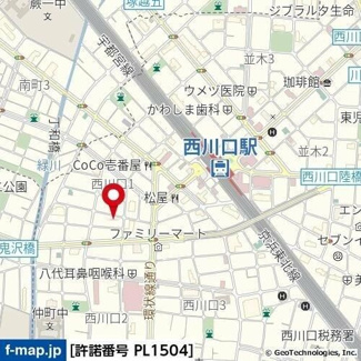 【地図】 | ＷＥＳＴ－Ⅰ