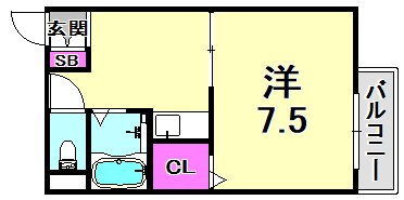 ソレイユの間取り