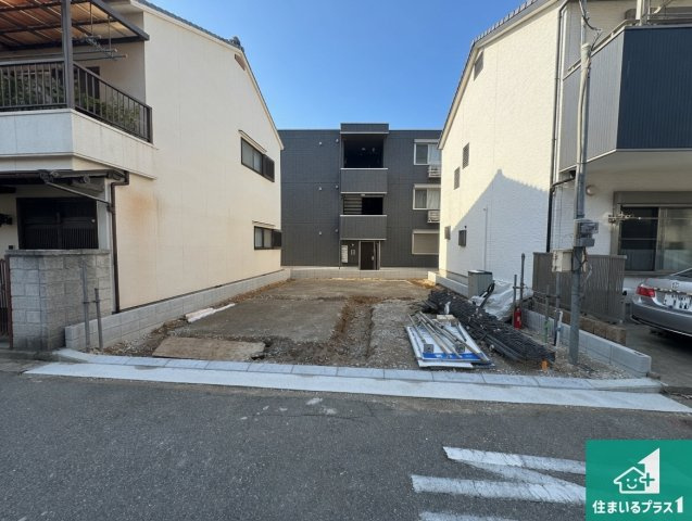 明石市材木町　第2期　新築一戸建ての外観|周辺は落ち着いた街並みの住宅地！子育てがしやすい住環境です！まだ未完成ですが、現地でしかわからない事もございます。是非一度ご覧ください。