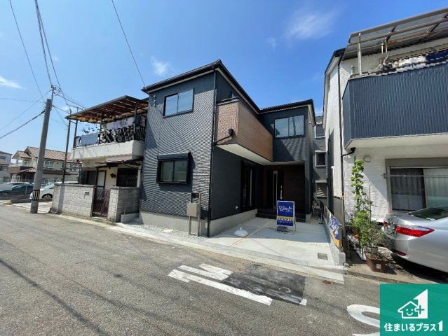 明石市材木町　第2期　新築一戸建ての外観|安心の10年保証！外観を美しく保ち、雨水で汚れを落とします！気になることがありましたら、お気軽にお問い合わせください！