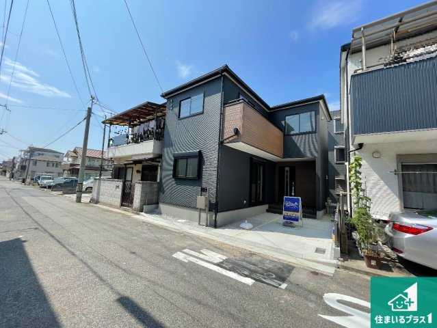 明石市材木町　第2期　新築一戸建ての外観|安心の10年保証！外観を美しく保ち、雨水で汚れを落とします！気になることがありましたら、お気軽にお問い合わせください！