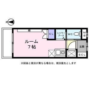 グランドール御影の間取り