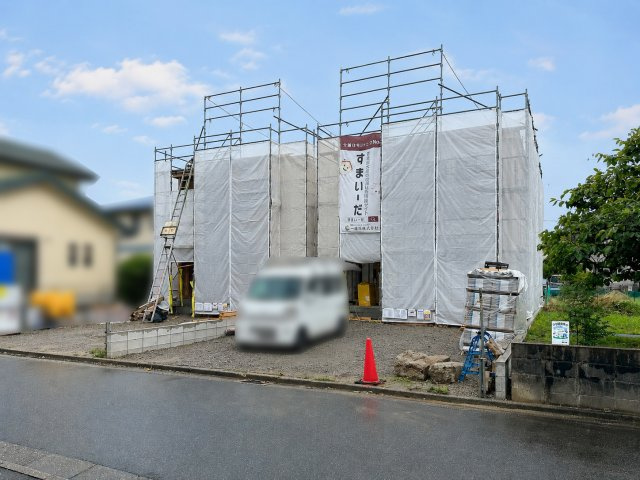 鈴鹿市東磯山4丁目《1号棟》の区画図|駐車スペース3台