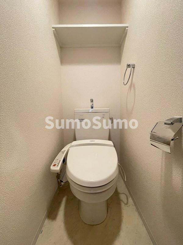 エステムプラザ神戸西Ⅳインフィニティのトイレ|コンパクトで使いやすいトイレです