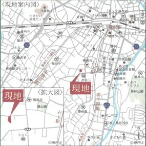 【地図】 | 藤沢市鵠沼桜が岡1丁目売地