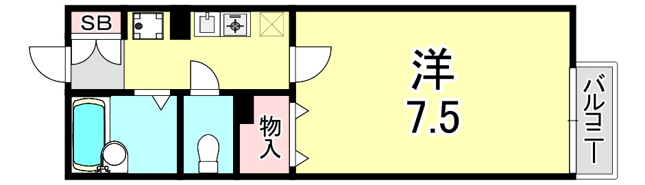 ウイング高取台の間取り