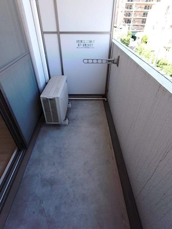 アッシュコート夙川公園のバルコニー