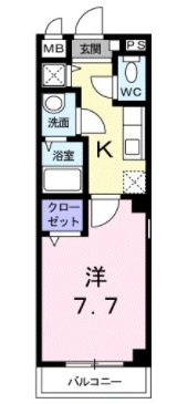 ハイビレッジ六甲の間取り