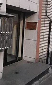 ダイヤモンドレジデンス柳橋のエントランス