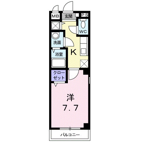 ハイビレッジ六甲の間取り