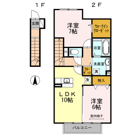 【間取り】 | D-roomかぐのみ