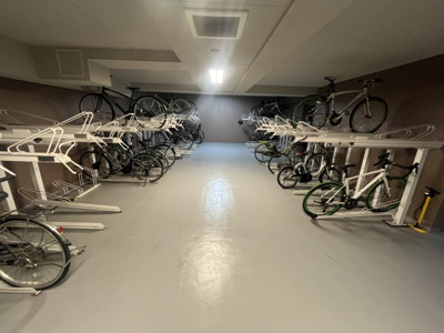 【駐輪場】 | クリオ衣笠フィルソーレ | 敷地内駐輪場です。