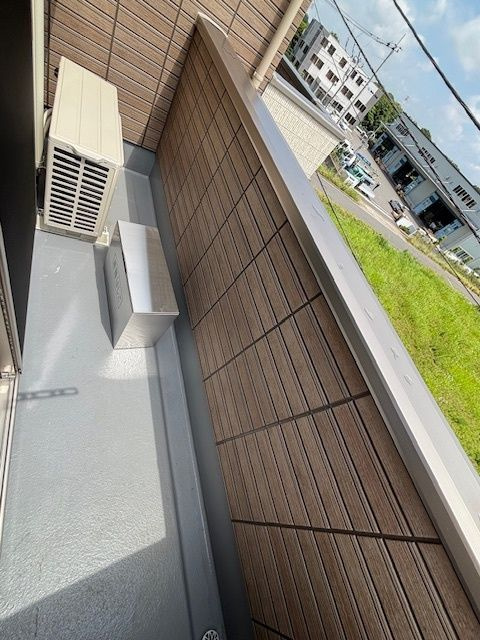 RIZE柏たなかⅠのバルコニー