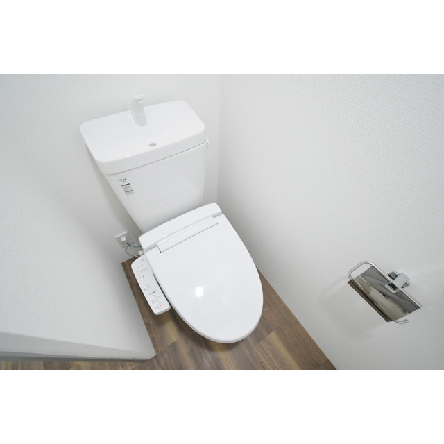 久留米市江戸屋敷２丁目のアパートのトイレ|落ち着いたトイレです
