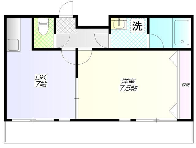 青林堂ハウスの外観|間取りです。