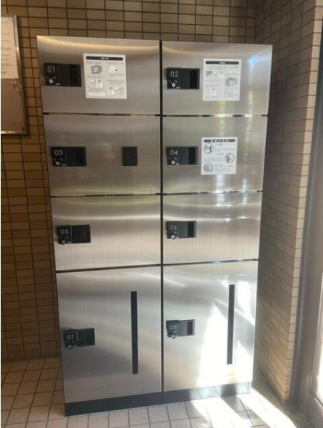 新宿区下落合１丁目の賃貸マンションのロビー|毎日通るロビーはこのようになっています