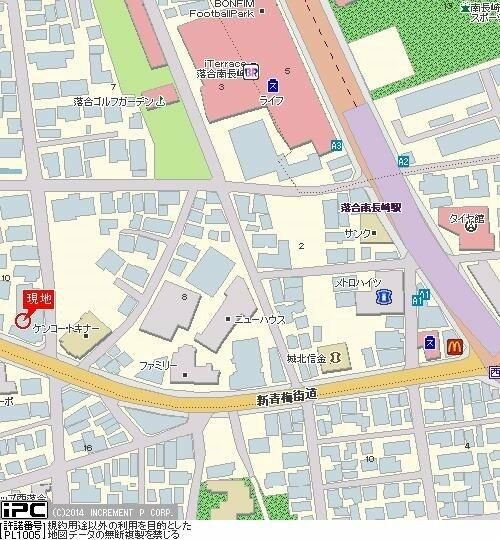 マイステージアムヒューゲル西落合の地図