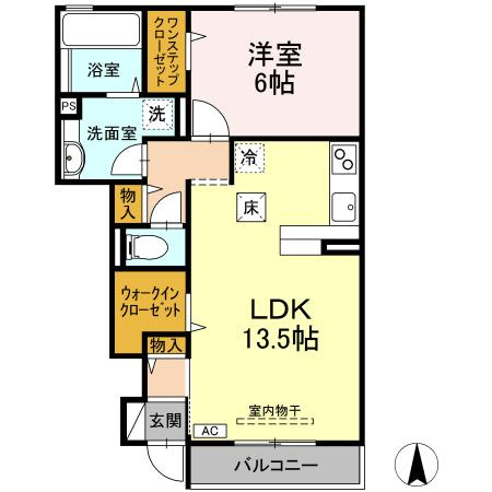 サンフラワーＹの間取り