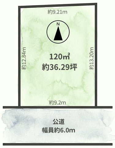 大津市大江4丁目　売土地