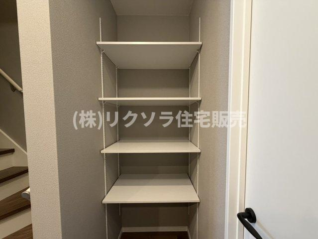 黒原橘町　中古一戸建ての収納|パントリー
■物件内覧・資金計画相談・住宅ローン相談、リフォーム相談、お問合せ受付中■
※当日・翌日のご内覧、ご相談はお電話でのお問合せがスムーズです！