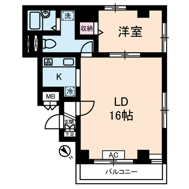 服部ビルの間取り