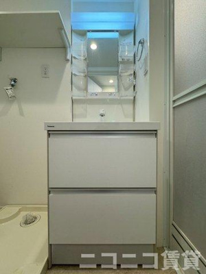 【独立洗面台】 | ハーモニーテラス船堀 | 別号室イメージの為、現状を優先致します。