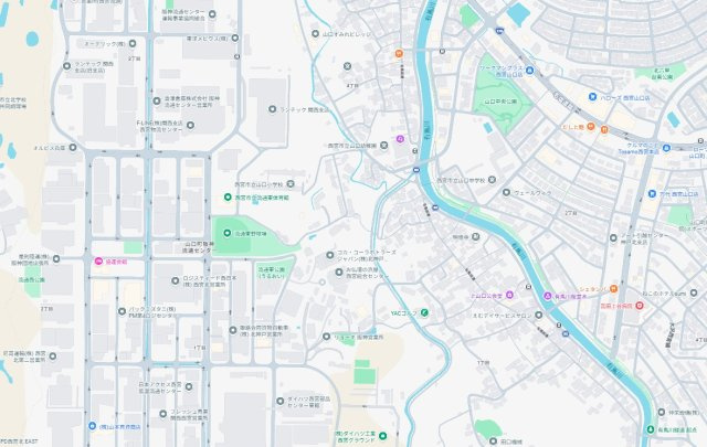 西宮市山口町上山口　第1期　新築一戸建ての地図