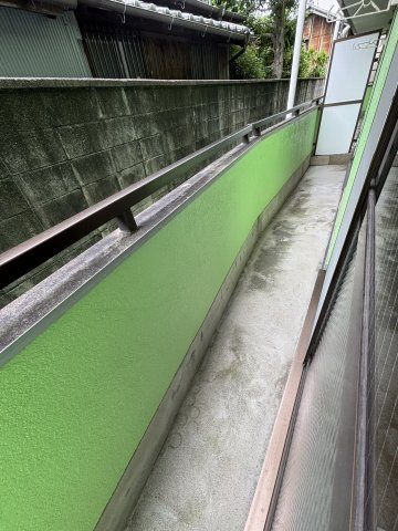 グリーンコーポラスのバルコニー