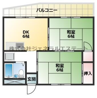 【間取り】 | グリーンコーポラス