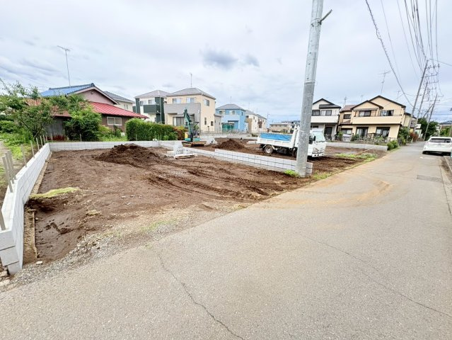 川越市笠幡　建築条件なし売地　JR川越線『的場駅』徒歩19分　【霞ヶ関小学区】の外観