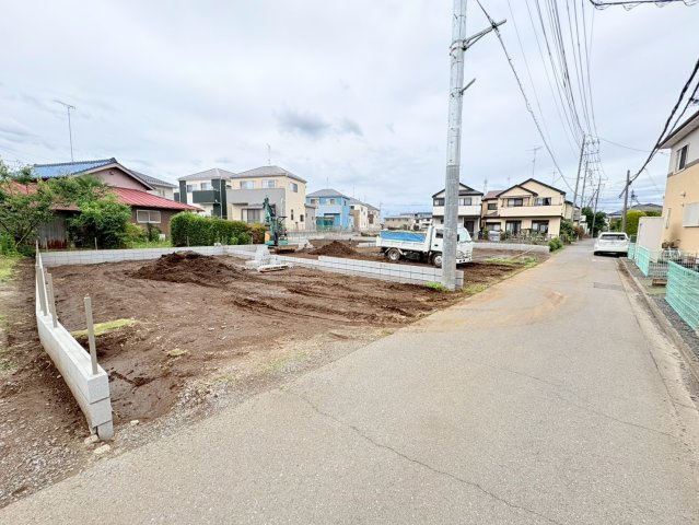 川越市笠幡　建築条件なし売地　JR川越線『的場駅』徒歩19分　【霞ヶ関小学区】の外観