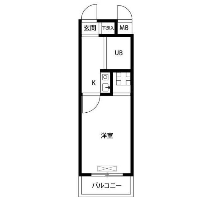 プレール新中野の間取り|間取りです。