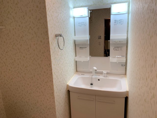 ヴィーブル駒川Ⅱの独立洗面台|ヴィーブル駒川Ⅱ　独立洗面台