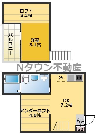 【間取り】 | サンエイブリッジI | 間取りです。
