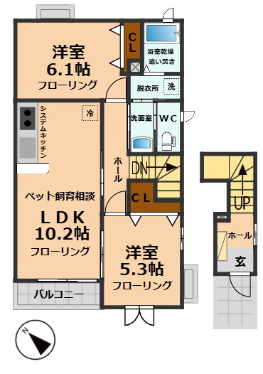 【間取り】 | メゾンドチロル