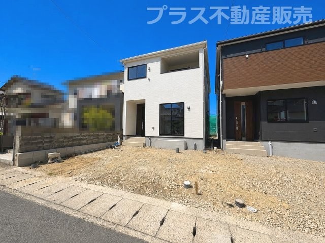 【外観】 | 大野城市上大利3丁目第5　1号棟（全2棟）【仲介手数料無料・0円】 | 現地写真。同じ物件を見るなら、プラス不動産販売にお任せ下さい。
