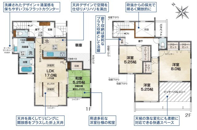 【横浜市緑区長津田みなみ台2丁目8-4全2棟新築戸建て】★仲介手数料無料★（長津田小学校・田奈中学校）