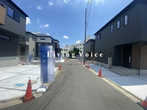 【仲介手数料０円】秦野市第3戸川　新築一戸建て　全5棟の前面道路含む現地写真|秦野市第3戸川　新築一戸建て　全5棟