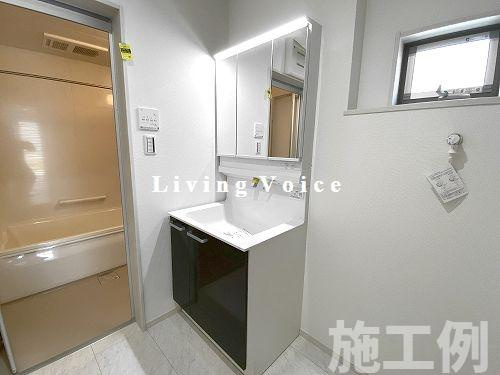 【仲介手数料０円】秦野市東田原　新築一戸建て　全10棟の独立洗面台|秦野市東田原　新築一戸建て　全10棟