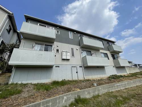 熊本市西区花園７丁目のアパートの外観