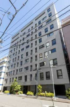 バウスフラッツ日本橋浜町の外観|外観もきれいです