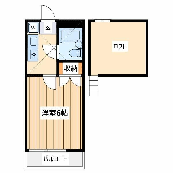 川崎市多摩区南生田６丁目のアパート