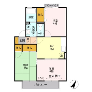 【間取り】 | ヴァンベール東川口　Ⅴ