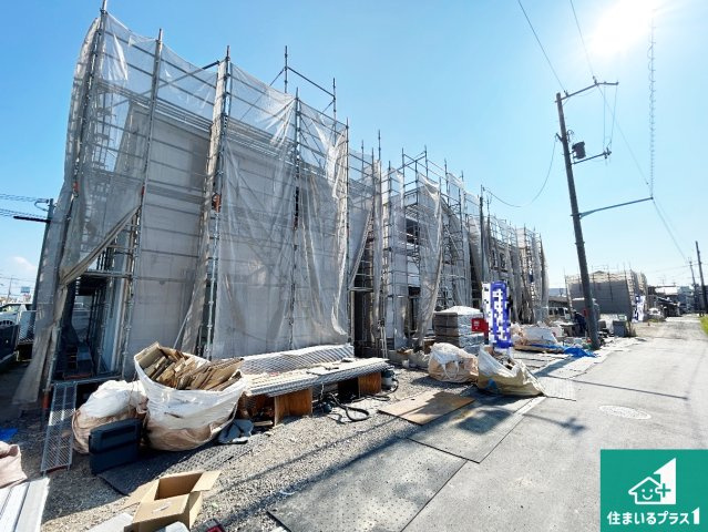 ●29(土)30(日)現地説明会！　大和郡山市今国府町　全4邸の前面道路含む現地写真|周辺は閑静な住宅街です。前面道路もしっかりと有りますので車の出し入れも安心ですよ！